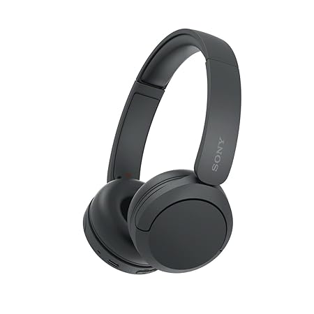 Sony WH-CH520 Wireless Bluetooth Headphones On Ear with Mic, Up to 50Hrs Battery, Quick Charge, DSEE Upscale (5 color options)
