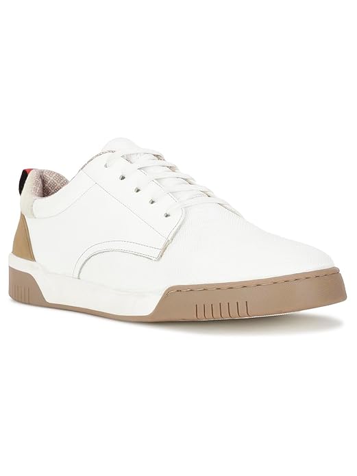 Bata Men Pull On Sneaker Shoes (White)