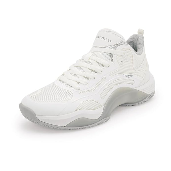Red Tape Men’s Basketball-Style Shoes for Bold Streetwear Looks (White)