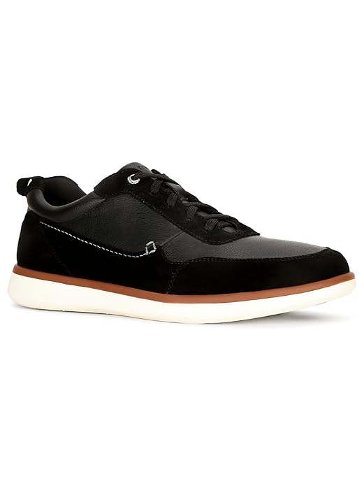 Bata Comfit Men's Lace-up Sneaker (Black)