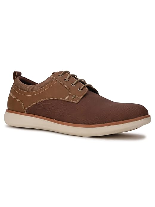 Bata Mens Karl Laceup Grey Casual Shoes (Brown)
