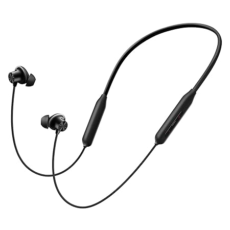 OnePlus Bullets Wireless Z3 in Ear Neckband with 12.4Mm Drivers, 3D Spatial Audio,10 Mins Charge for 27 Hrs Playback, AI Call Noise Cancellation (2 color options)