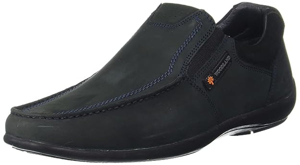 Woodland Men's Leather Loafer (Navy)