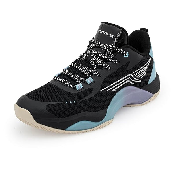 Red Tape Mens Sneakers (Black/Blue)