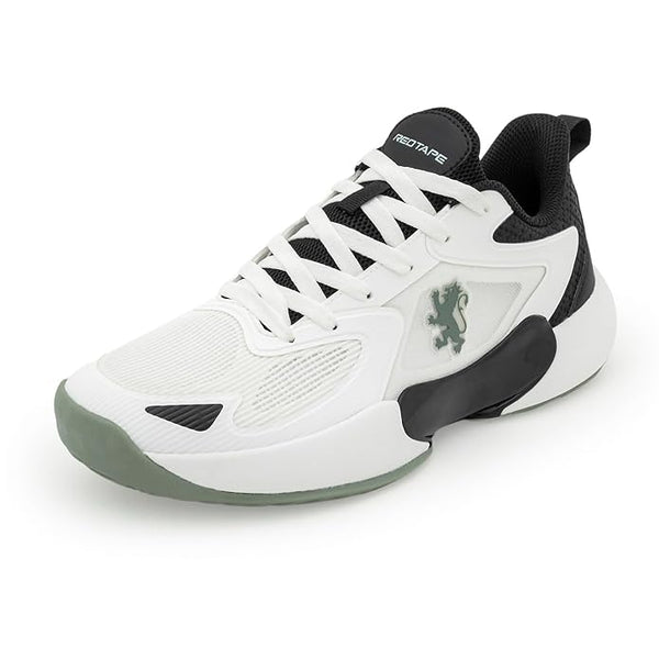 Red Tape Mens Lifestyle Sneakers (White/Green)