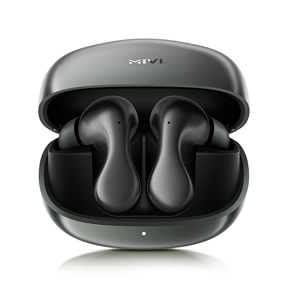 Mivi SuperPods Concerto [Flagship Launch] Dolby Audio in Ear Ear Buds Wireless with 35dB ANC, 3D Soundstage, Hi-Res Audio LDAC, Long Playtime, BT v5.4 Earbuds