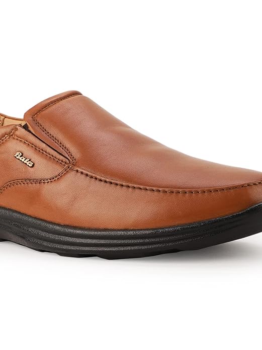 Bata Mens Dominic Slipon Formal Shoes (Brown)