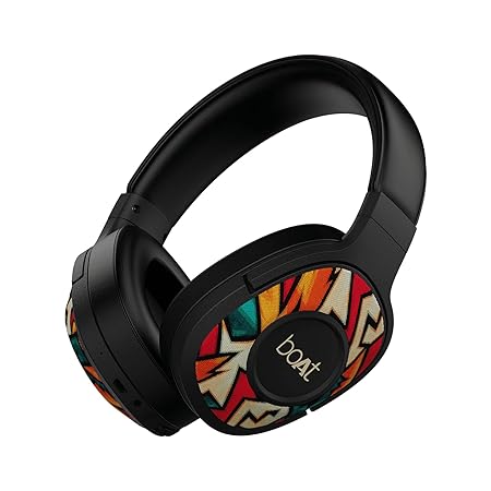boAt Rockerz 550 Bluetooth Wireless Over Ear Headphones with Upto 20 Hours Playback, 50MM Drivers (4 color options)