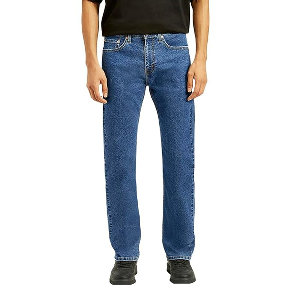 Levi's Men Straight Fit Mid Rise Jeans (Blue)