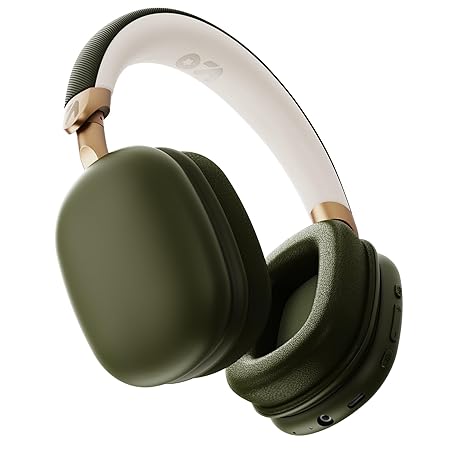 GOBOULT Newly Launched Fluid X Headphones Bluetooth Wireless with 60H Playtime, 40mm Bass Driver, Zen ENC Mic, Type-C Charging (3 color options)