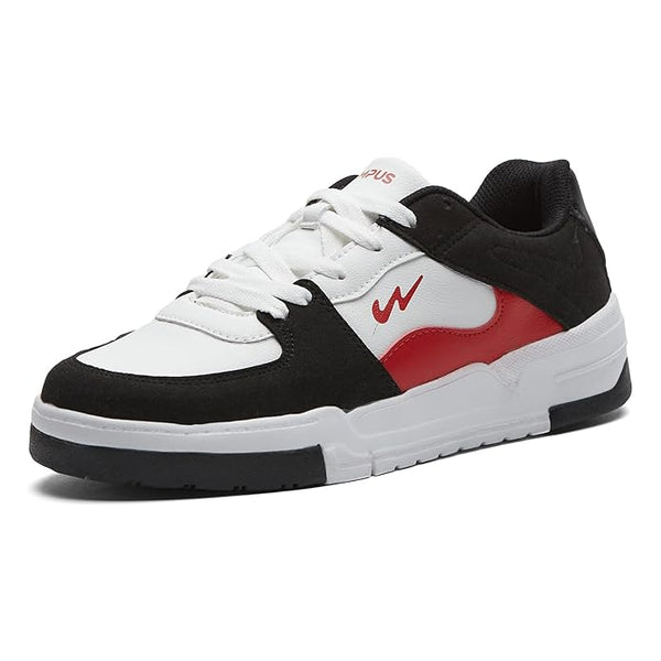 Campus Men's Juniper Running Shoes (WHITE/BLACK)