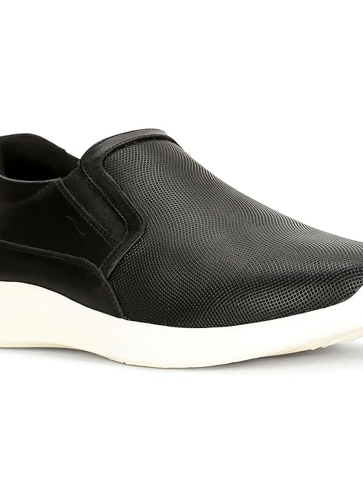 Bata Comfit Men's Slip-on Sneaker (Black)