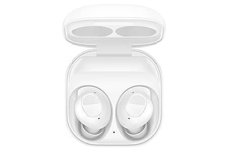 Samsung Galaxy Buds FE (White)| Powerful Active Noise Cancellation | Enriched Bass Sound | Ergonomic Design | 30-Hour Battery Life