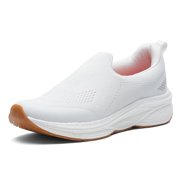 Campus Men's ROCKEE PRO Walking Shoes (WHITE/RED)