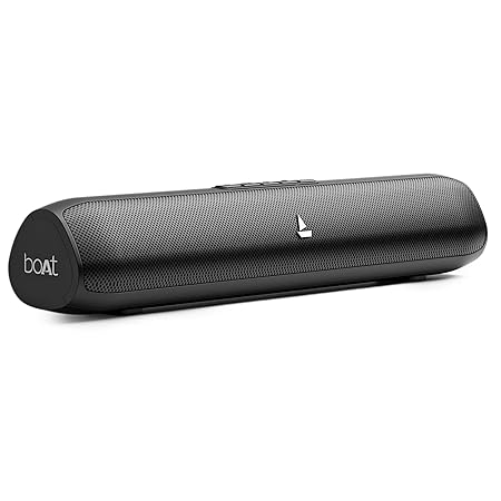boAt Aavante Bar Groove, 16 W Signature Sound, Multiple Connectivity Modes, 6HRS Playtime, Bluetooth Sound Bar, Soundbar Speaker (Black)