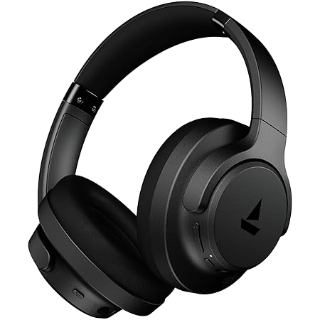 boAt 2025 Launch Rockerz 512 ANC, 40dB Hybrid ANC, 80Hrs Playback, 40mm Drivers, 40ms Latency Beast Mode, Wireless Headphone (3 color options)