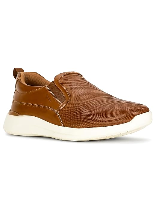 Bata Comfit Men's Slip-on Sneaker (Brown)