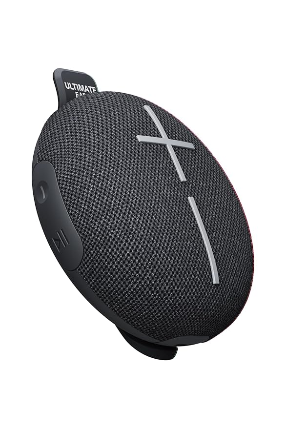 Ultimate Ears MINIROLL Ultra-Portable Waterproof Bluetooth Speaker, Big Bass, IP67 Dustproof, 40 m (131 ft) Range (4 color options)