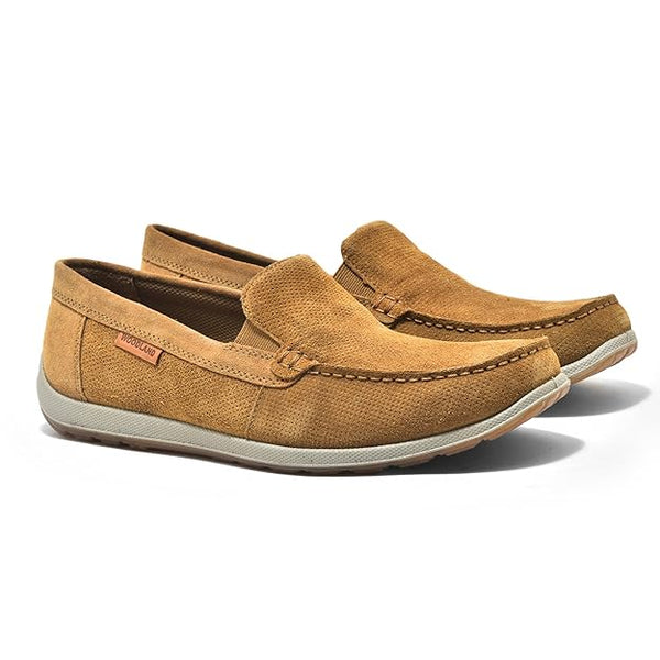 Woodland Men Camel Penny Loafer (BROWN)