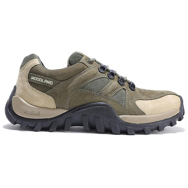 Woodland Men Olive Green Outdoor Shoes