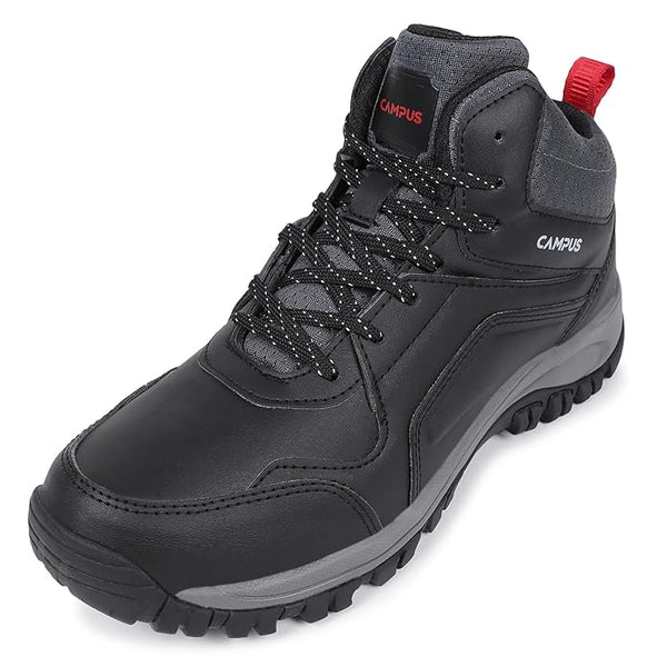 Campus Men's Nebula Sneakers (BLK/D.GRY)