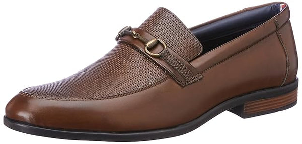 Bata Men Pull On Formal Shoes (Brown)