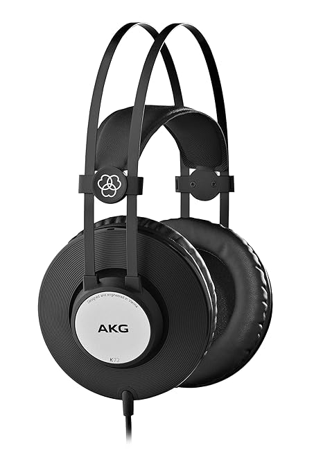 Akg K72 Wired Over Ear Headphones Without Mic (Black)
