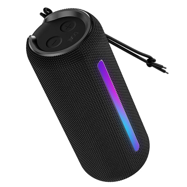 boAt Stone Spinx Pro Bluetooth Speaker with 20 W RMS Sound, Up to 8 hrs of Playtime, BTv5.0, Built-in Mic, RGB LEDs, TWS Feature, TF Card, AUX Port & USB Type-C Port (2 color options)