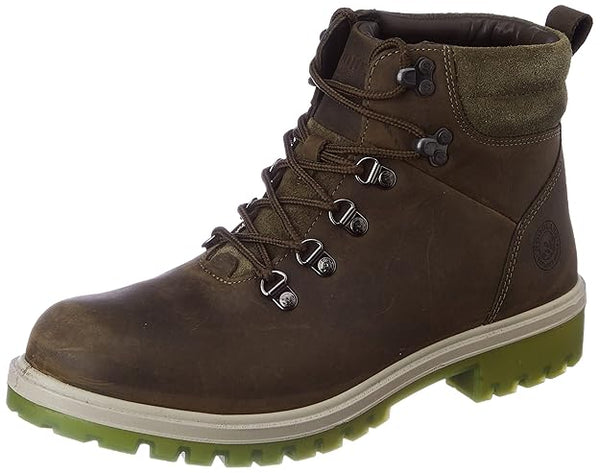 Woodland Men Creek Boot Kalp Khaki (OLIVE GREEN)