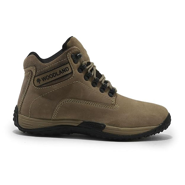 Woodland Men's Leather Fashion Boot - KHAKI
