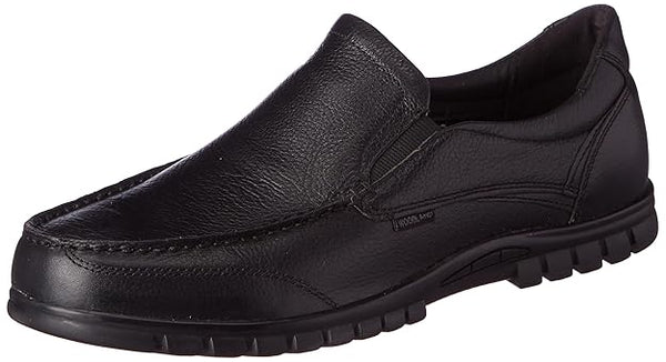 Woodland Men Russia Dbrown Slip-On Shoes (Black)