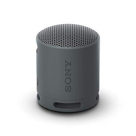 Sony SRS-XB100 Wireless Bluetooth Portable Lightweight Super-Compact Travel Speaker, Extra-Durable IP67 Waterproof & Dustproof, 16 Hrs Batt (4 color options)