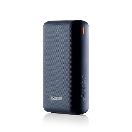 URBN 27000 mAh 100W Super Fast Charging Compact Power Bank with Quick Charge & Power Delivery, Type C Input/Output (Blue)