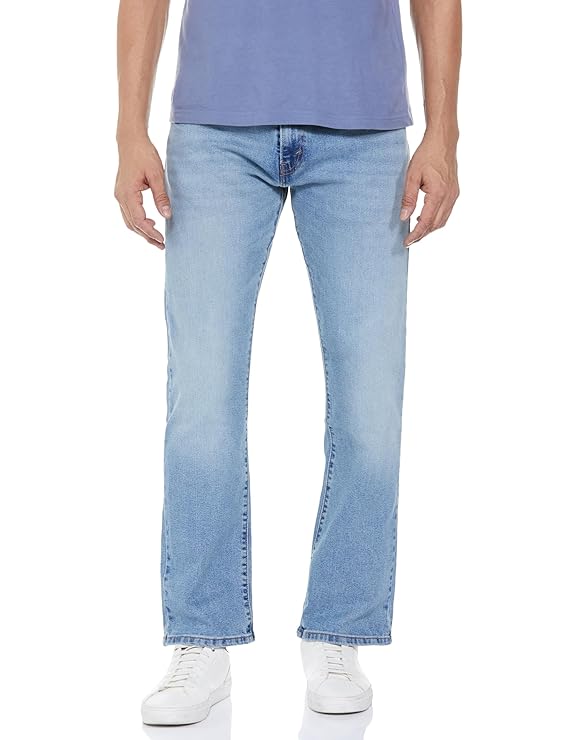 Levi's Men's 517 Loose Mid Rise Jeans (Light Blue)