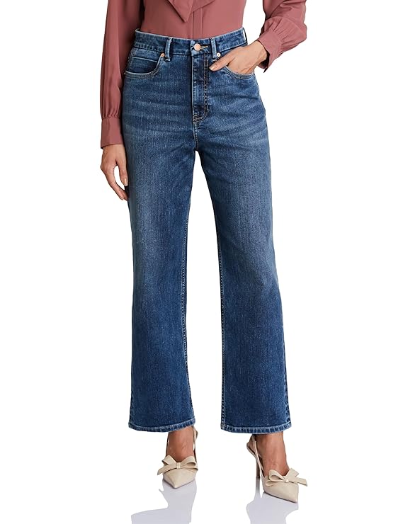 Symbol Premium Women's Straight fit Jeans (High Rise | Full Length)