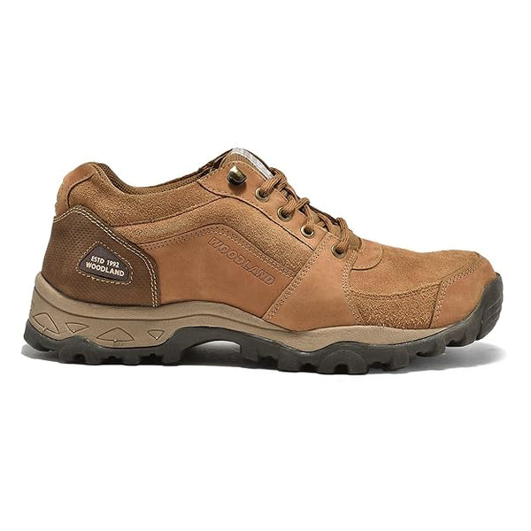 Woodland Men's Leather Sneaker (CAMEL)