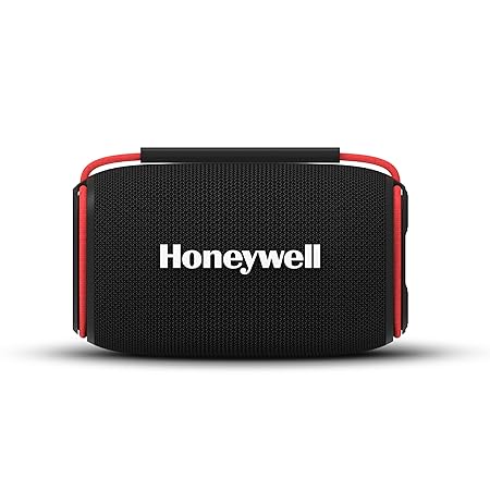 Honeywell Newly Launched Suono P400 15W 5.3 Bluetooth Speaker,Deep Bass Radiators,10H Playtime,IPX 6,TWS Feature,RGB Lights,SD Card,AUX,Type-C Port (Black)