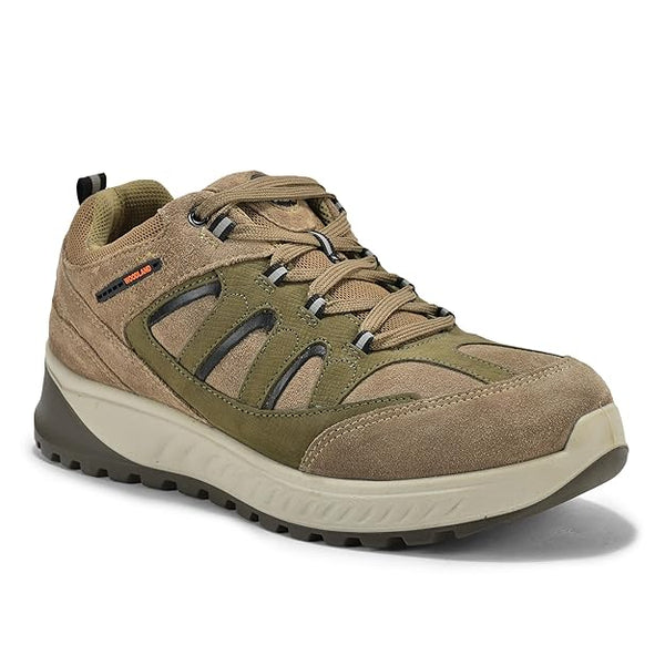 Woodland Men Casual Dubai Khaki Lace-Up Shoes (KHAKI)
