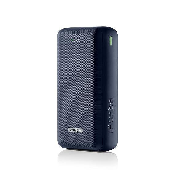 URBN 27000 mAh 22.5W Super Fast Charging Compact Power Bank with Quick Charge & Power Delivery, USB Type-C Input/Output, Made in India, Type C Cable Included (Blue) -USB Type C