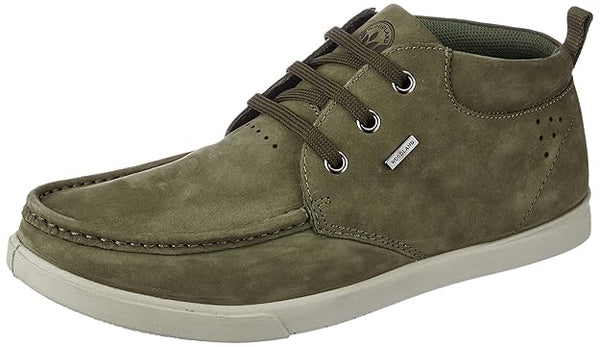 Woodland Men Droyal Blue Casual Shoes (Green)